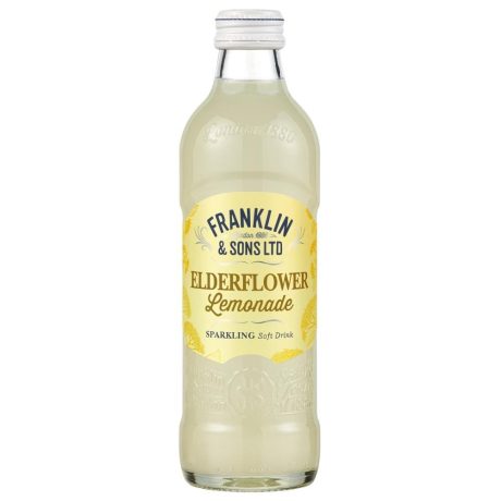 Franklin   Sons Elderflower Lemonade   275ml   tastydaily