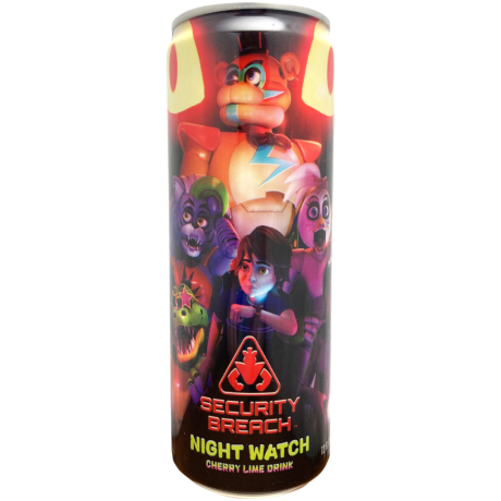 Five Nights at Freddy s Security Breach Cherry Lime Drink   12fl.oz (355ml)   tastydaily