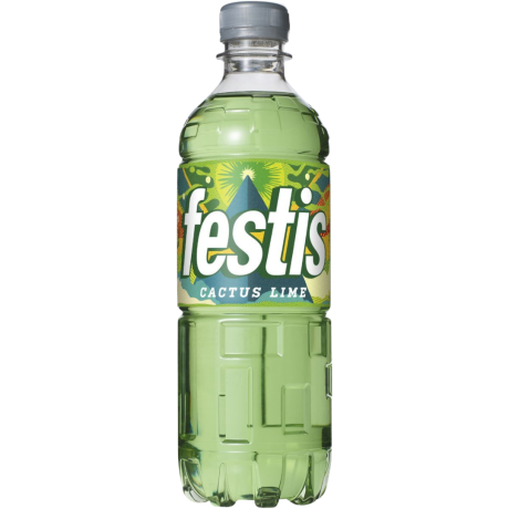 Festis Cactus Lime Fruit Drink (Swedish)   16.9fl.oz (500ml)   tastydaily