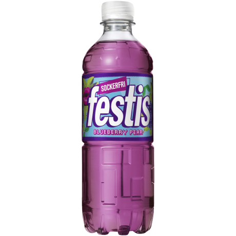 Festis Blueberry Pear Sugar Free Fruit Drink (Swedish)   16.9fl.oz (500ml)   tastydaily