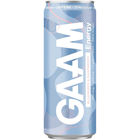 GAAM Energy Blueberry   Raspberry (Swedish)   11.2fl.oz (330ml)   tastydaily