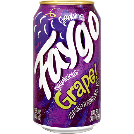 Faygo Grape Can 355ml   tastydaily