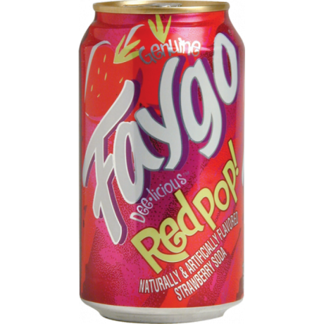 Faygo Red Pop Can 355ml   tastydaily