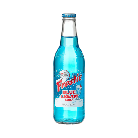 Frostie Blue Cream Soda   355ml (Christmas Edition)   tastydaily