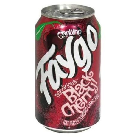 Faygo Black Cherry Can 355ml   tastydaily