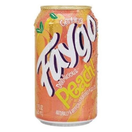 Faygo Peach Can 355ml   tastydaily