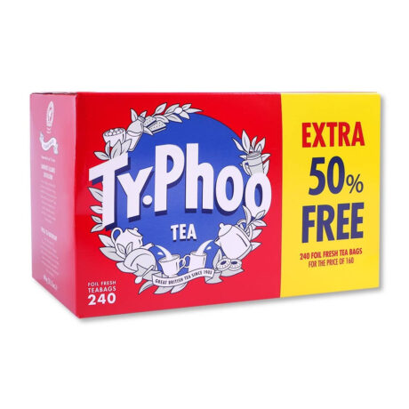 Typhoo Tea Bags 696g (240 Pack)