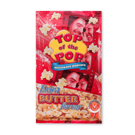 Top Of The Pop Microwave Popcorn Extra Butter 85g