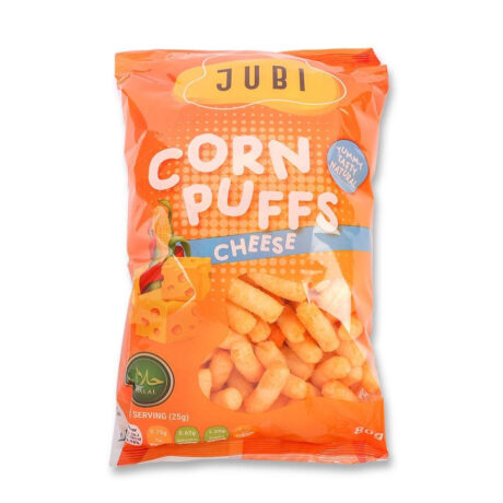 Jubi Corn Puffs Cheese 80g
