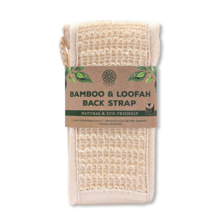 Bamboo & Loofah Back Strap