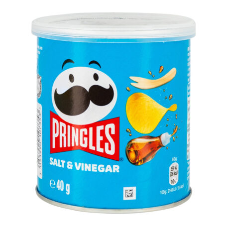 Pringles Crisps Salt & Vinegar 40g