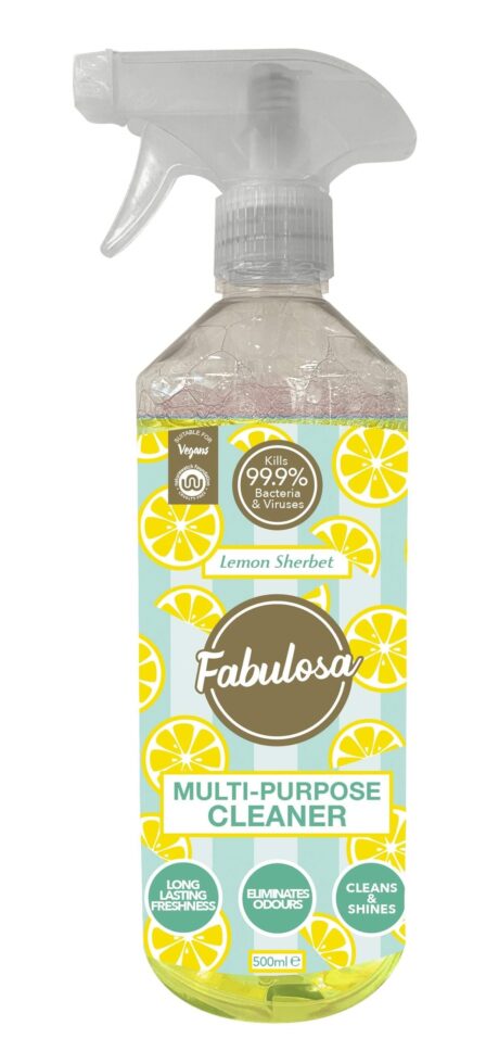 Fabulosa Multi Purpose Cleaner Spray Lemon Sherbet 500ml