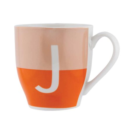 Hugga Initial Mug - J
