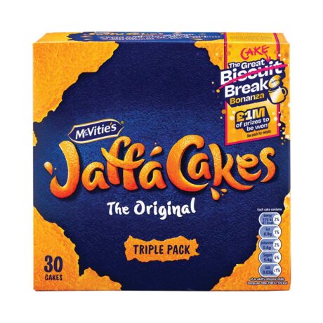 Mcvitie's Jaffa Cakes Original Triple Pack 11g x 30 Pack