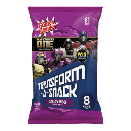 Golden Wonder Transform-A-Snack Saucy Bbq 12g x 8 Pack