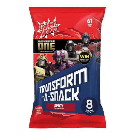 Golden Wonder Transform-A-Snack Spicy 12g x 8 Pack