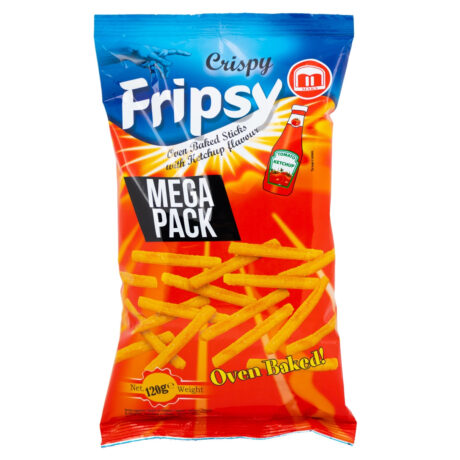 Fripsy Crisps Stix Ketchup 120g