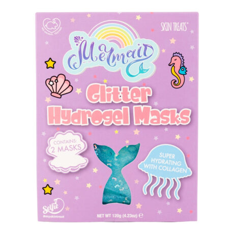 Skin Treats Glitter Hydrogel Mask 2 Pack