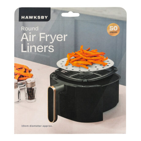 Hawksby Round Air Fryer Liners 50 Pack