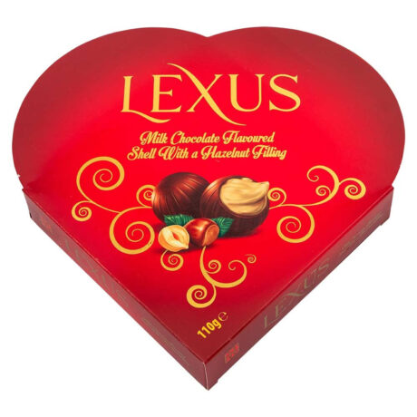 Lexus Milk Chocolate Shells with Hazelnut Filling 110g