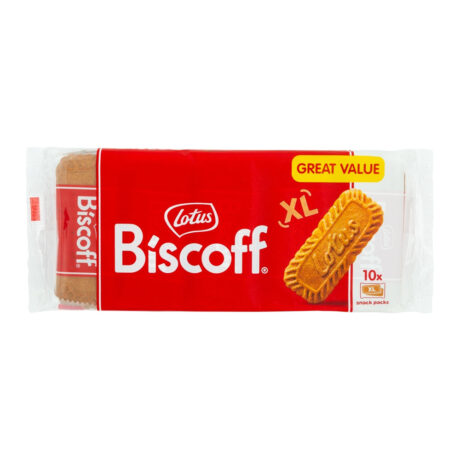 Lotus Biscoff Biscuits XL 10 Pack 250g