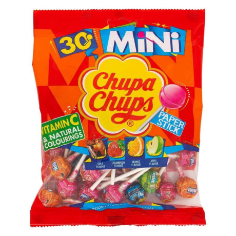 Chupa Chups Mini Lollipops 6g x 30 Pack
