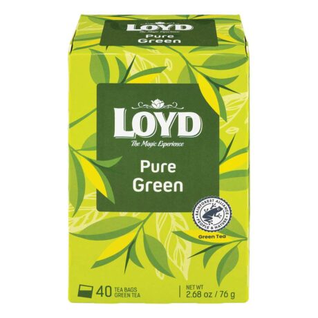 Loyd Tea Bags Pure Green Tea 40 Tea Bags
