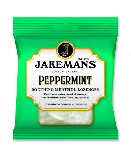 Jakemans Soothing Menthol Lozenges Peppermint 73g
